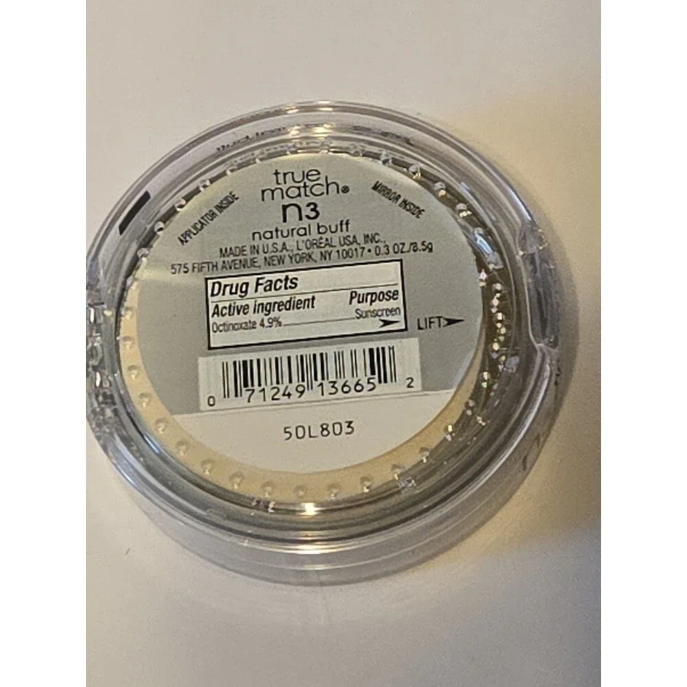 L'Oreal True Match N3 Natural Buff Super Blendable Compact Makeup *SEALED